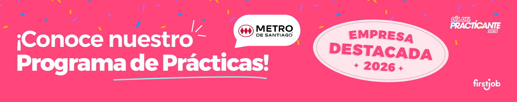 Metro de Santiago banner